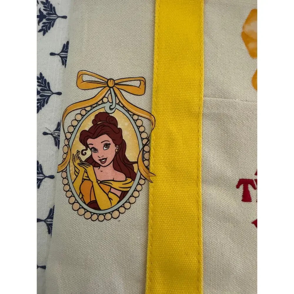 Disney Belle Double Sided Custom Made Trader Joes Mini Tote